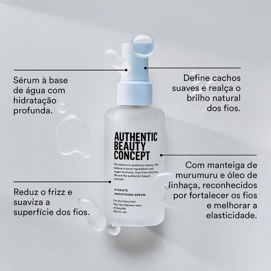 Sérum Capilar Authentic Beauty Concept Hydrate Smoothing Serum